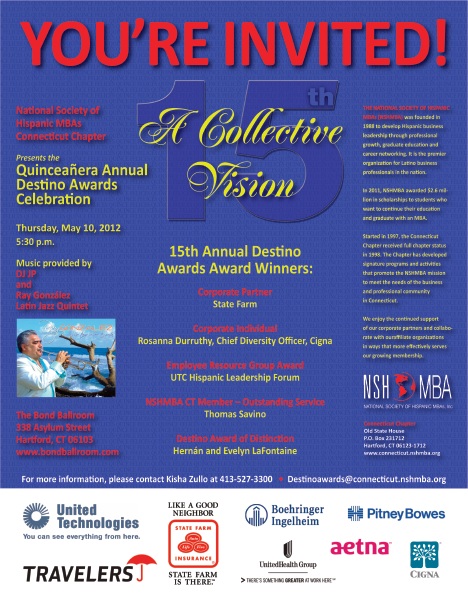 Destino Awards Invitation