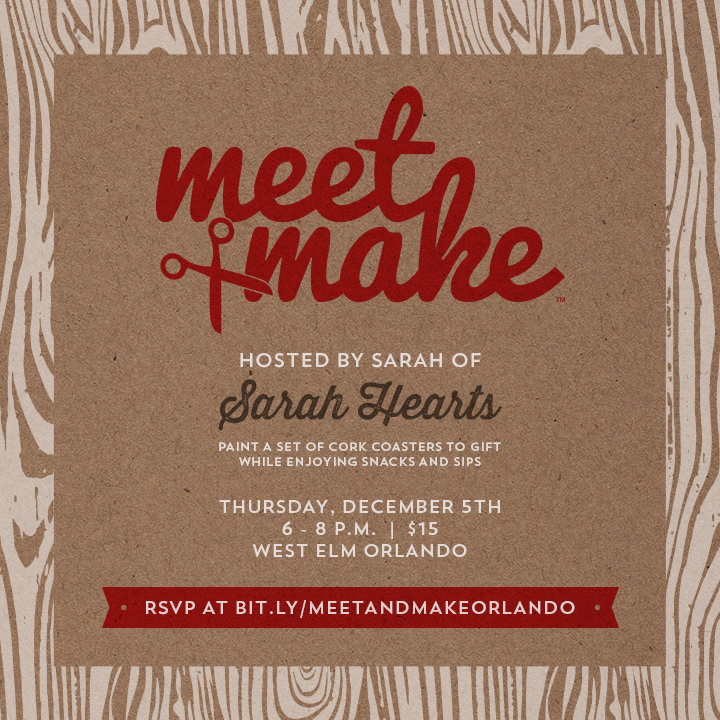 Meet and Make West Elm Orlando