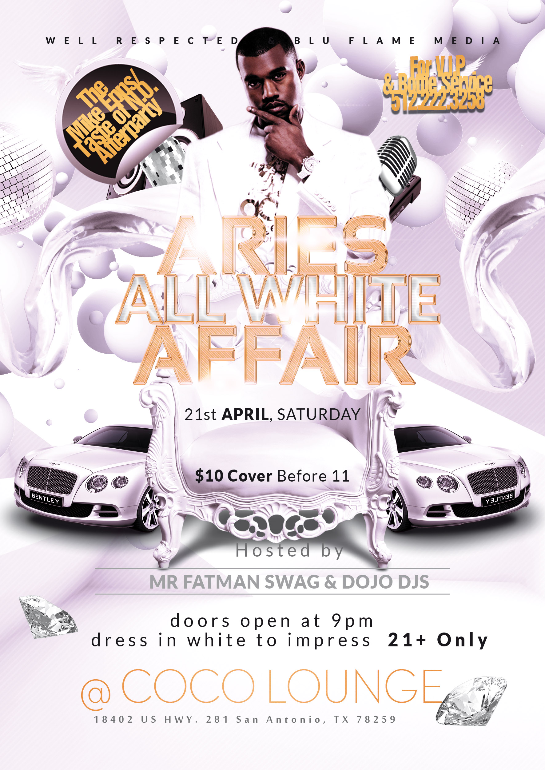 Aries All White Affair:The Mike Epps/Taste of New Orleans ...