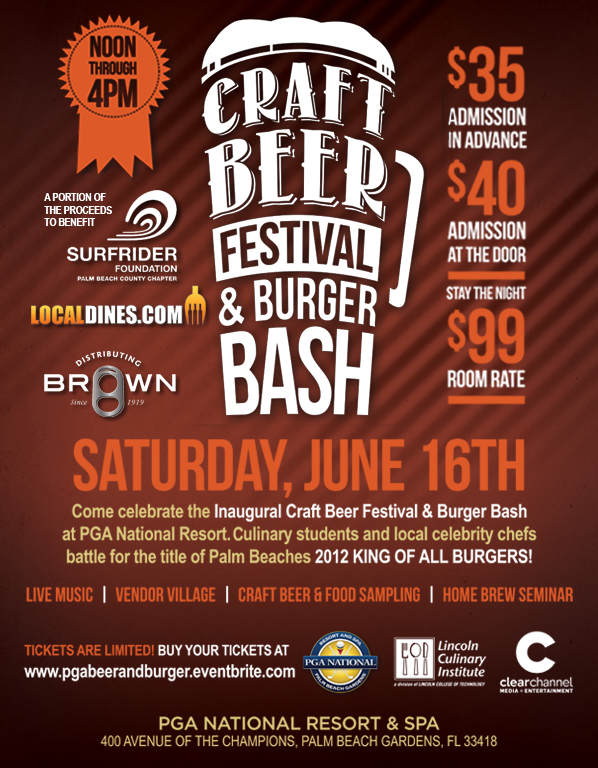 Craft Beer Festival & Burger Bash at PGA National Resort and Spa ...