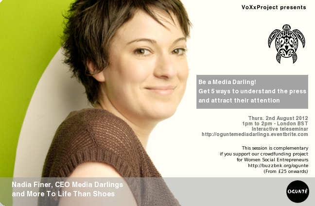 VoXxProject Speaker: Nadia Finer