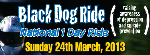 Black Dog Ride - 1 Day Ride Banner