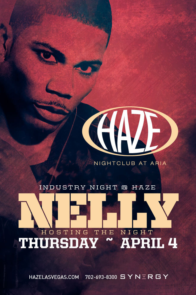 Nelly hosts Industry Night in Vegas at HAZE Nightclub