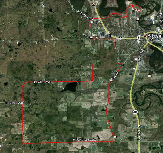 FCA Big Run for the One Half Marathon Half Marathon Course