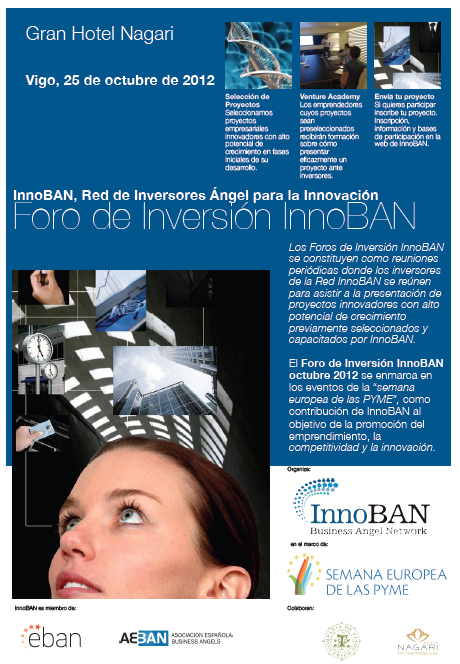 cartel del Foro de Inversión InnoBAN octubre 2012