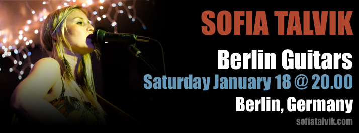 Sofia Talvik live at Berlin Guitars