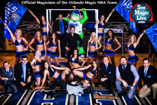 Official Magicians of the Orlando Magic NBA Team