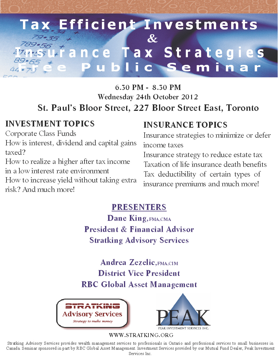 Tax efficient trading strategies
