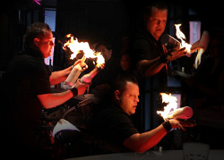Robbie Flair Robbie Flair Fire Show