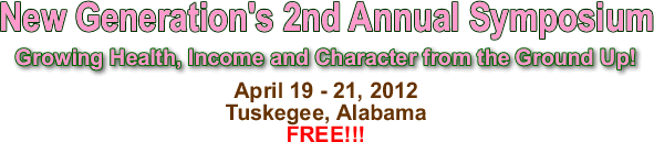 New Generation's 2nd Annual Symposiume