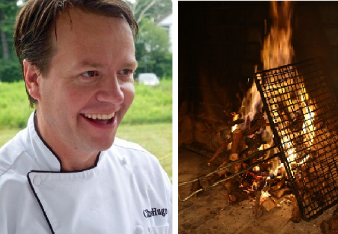 Chef Hugo Uys and Braai