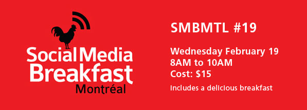 Social Media Breakfast Montreal - SMBMTL 19