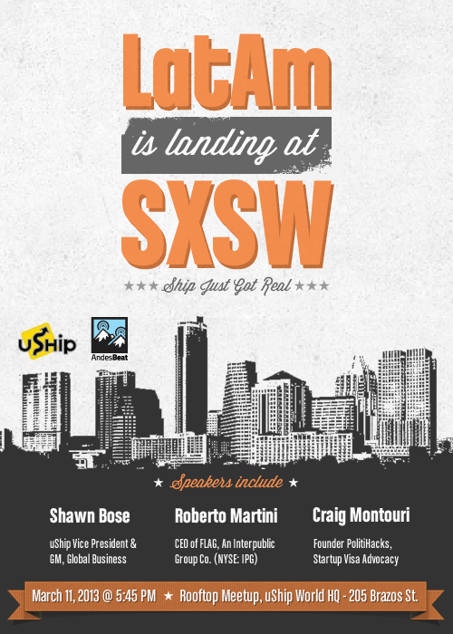 Latin America is landing at SXSW 2013