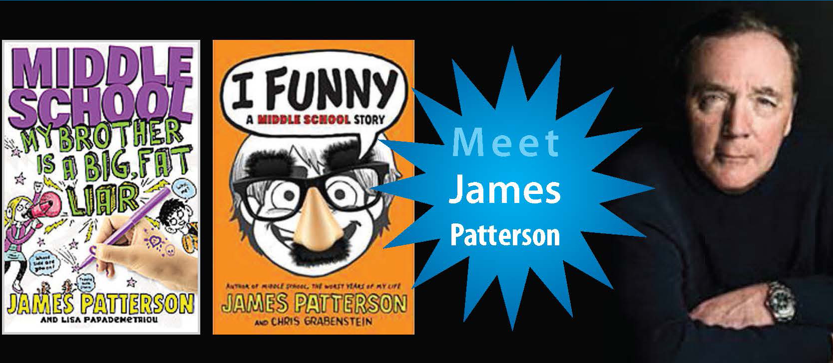 Meet James Patterson at the NAESP Foundation Jeans & Jerseys fundraiser