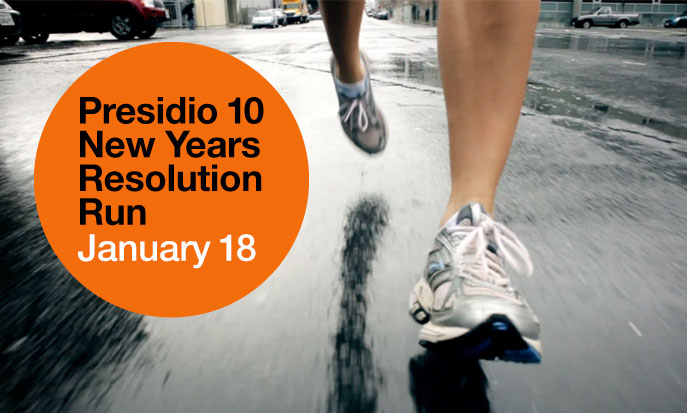 New Years Resolution Run Presidio 10 Training Run