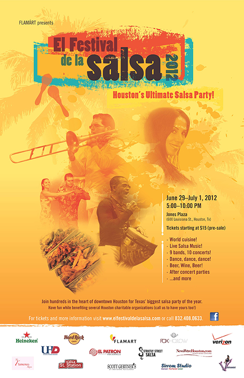 El Festival de la Salsa Poster