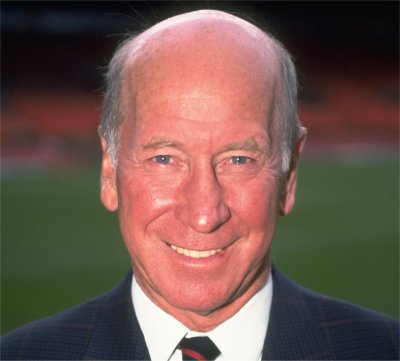 Guest speaker: Sir Bobby Charlton, Manchester United, England and ...