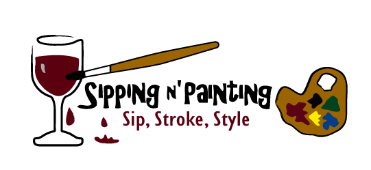 Sipping N' Painting logo