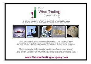 1 Day Wine Course Gift Certificate Tickets Eventbrite