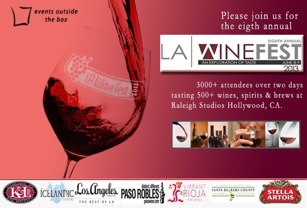 LA Wine fest 2013 discount tickets
