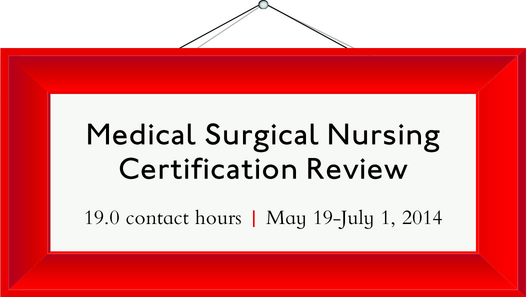 Med Surg May Frame
