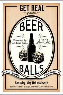 Get Real Presents Beer Balls NYC 2013