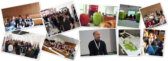 DevFest Vienna collage from 2012