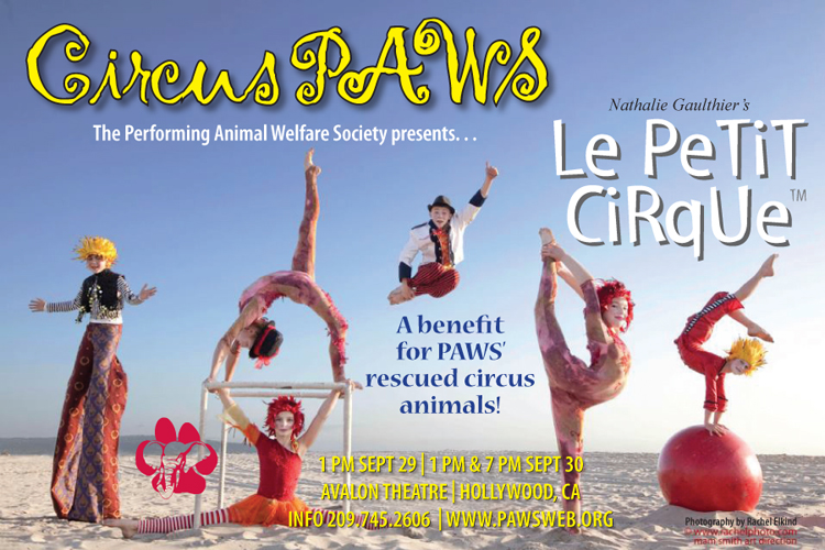 Circus PAWS - September 29-30, 2012