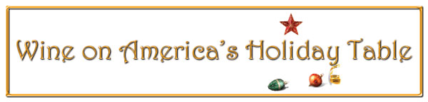 Wine on America's Holiday Table - Title Block Wine on America's Holiday Table - Title Block