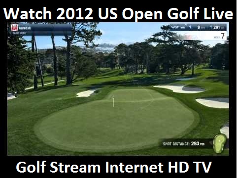 US open golf 2012 live stream