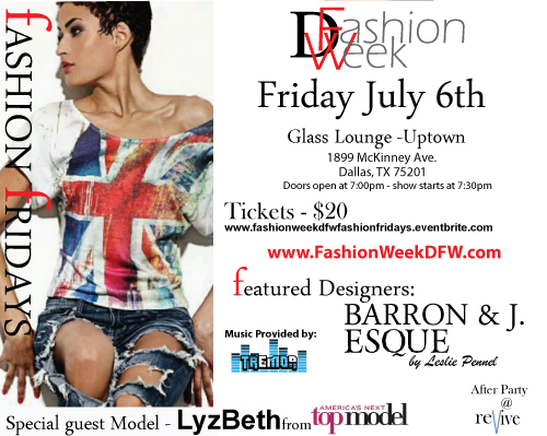 Dallas Fashion Calendar, Dallas Fashion Style, DFW Fashion Show