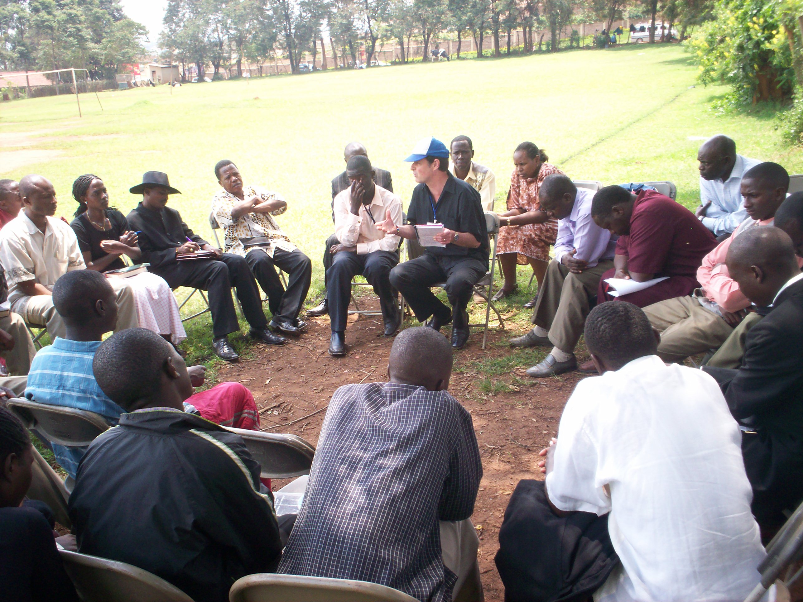 Teaching Pastors in Uganda