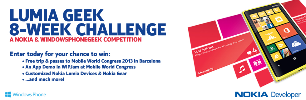 Lumia Geek 8-Week Challenge