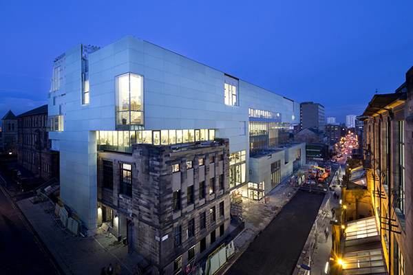 Reid Building, Glasgow School of Art - image courtesy of Glasgow School of Art