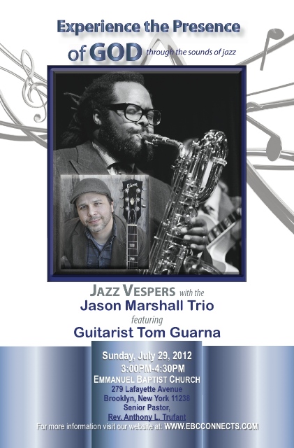 Jazz Vespers event