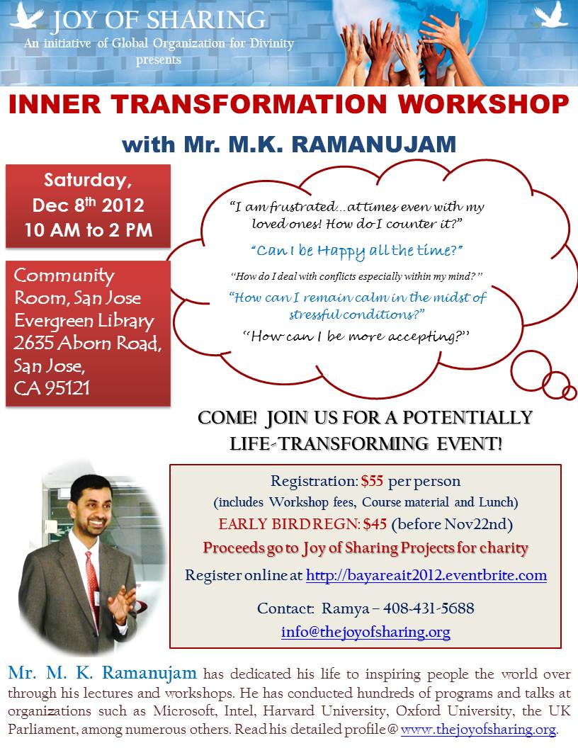 Bay Area Inner Transformation 2012 Flyer
