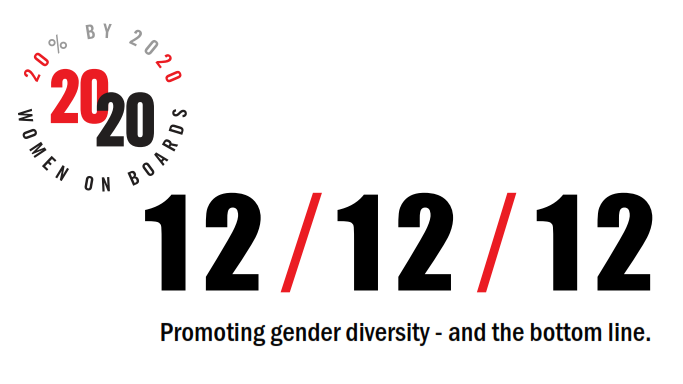 12/12/12 Promoting gender diversity - and the bottom line.