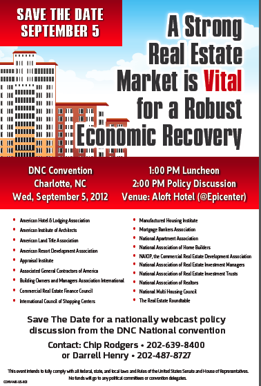 Save the Date RE Charlotte