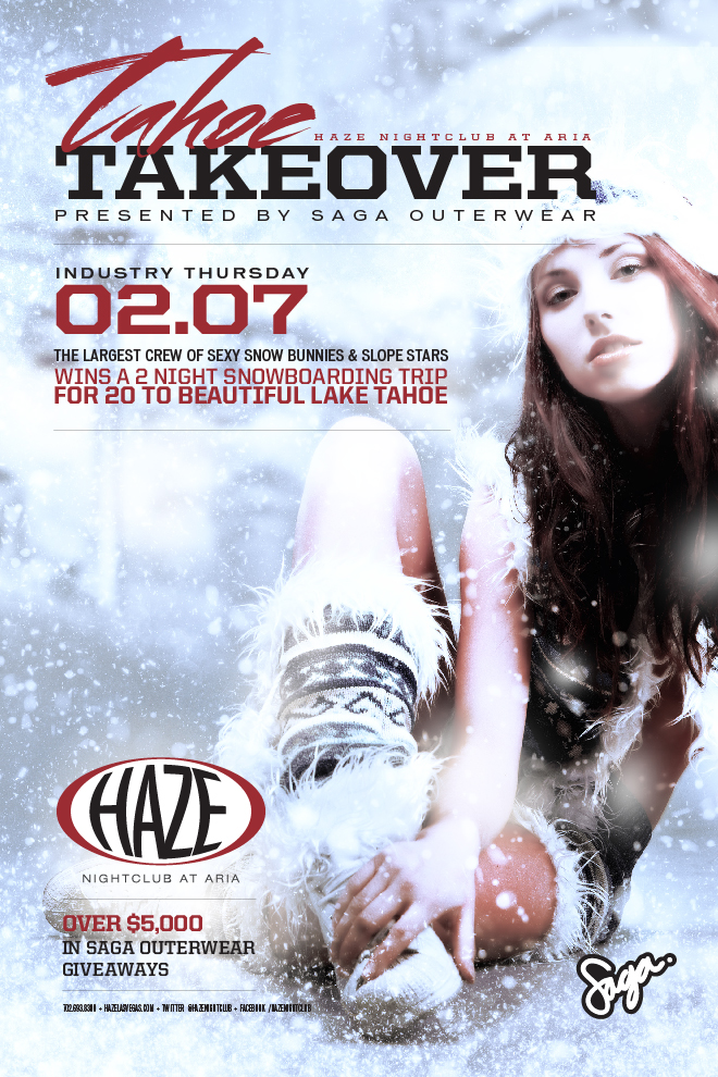 Tahoe Takeover in Las Vegas at HAZE Nightclub