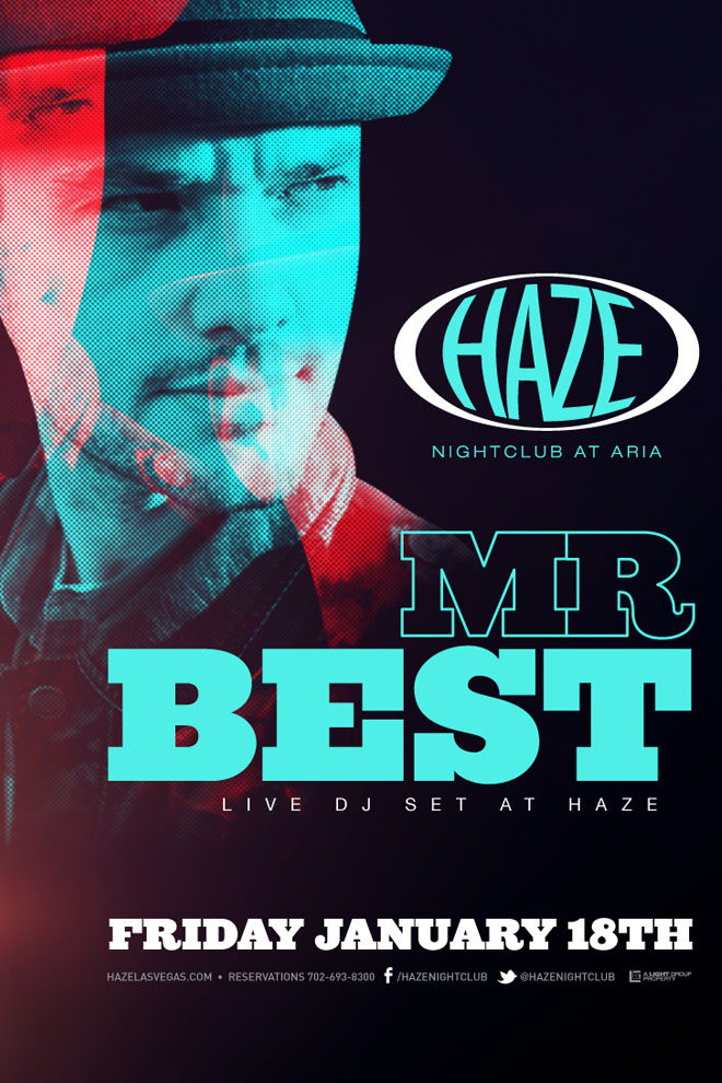 Mr. Best Guest DJ Set @ HAZE Nightclub in Las Vegas at ARIA Resort & Casino