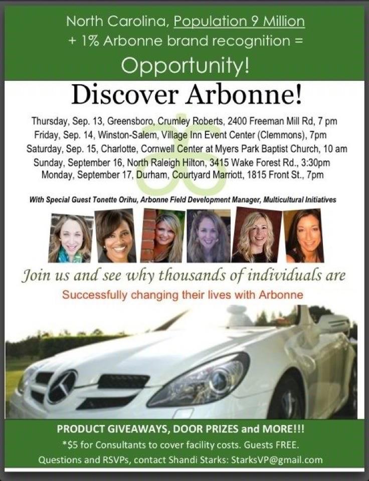 NC Tour Flyer