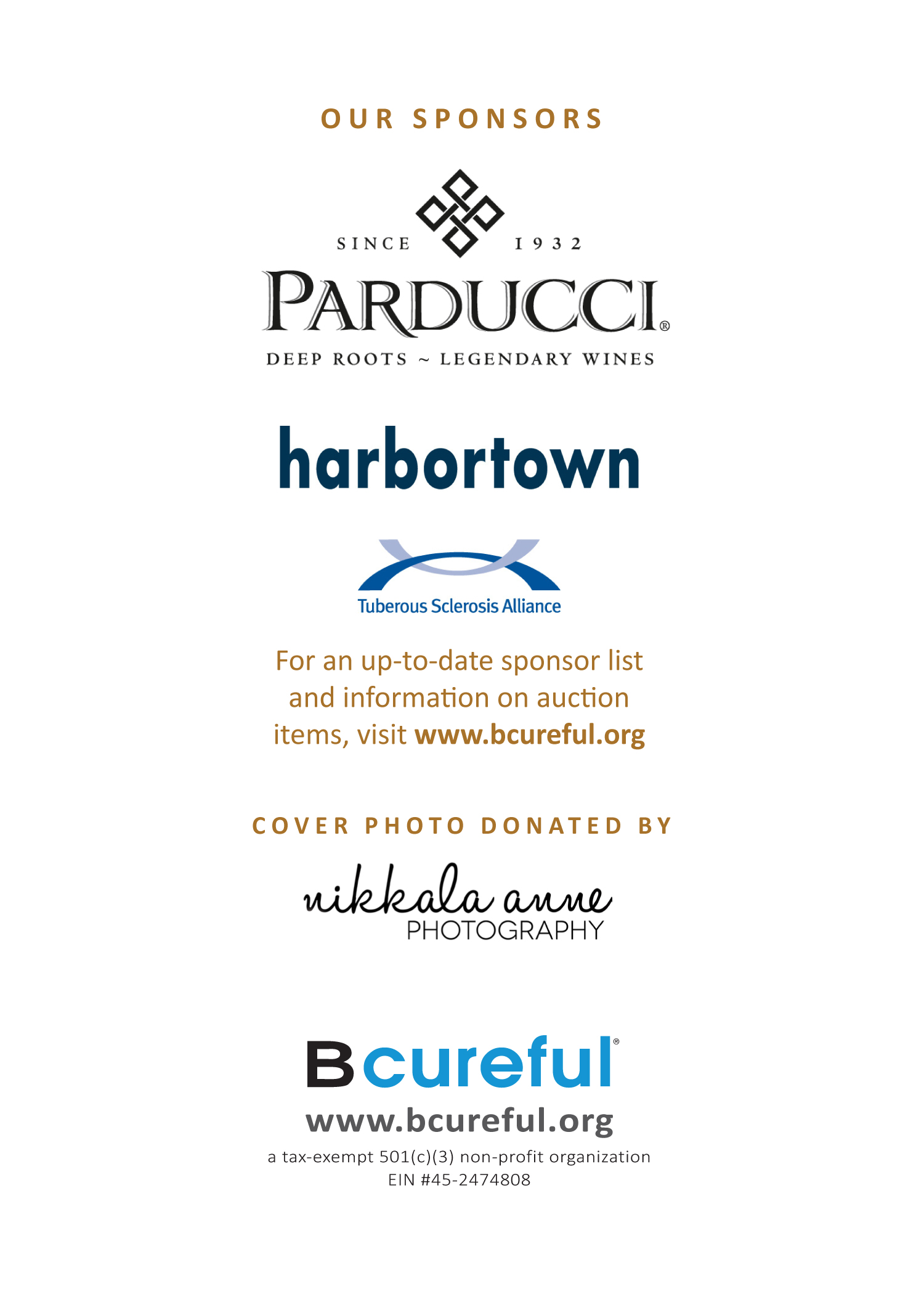 Gala Sponsors Gala Sponsors
