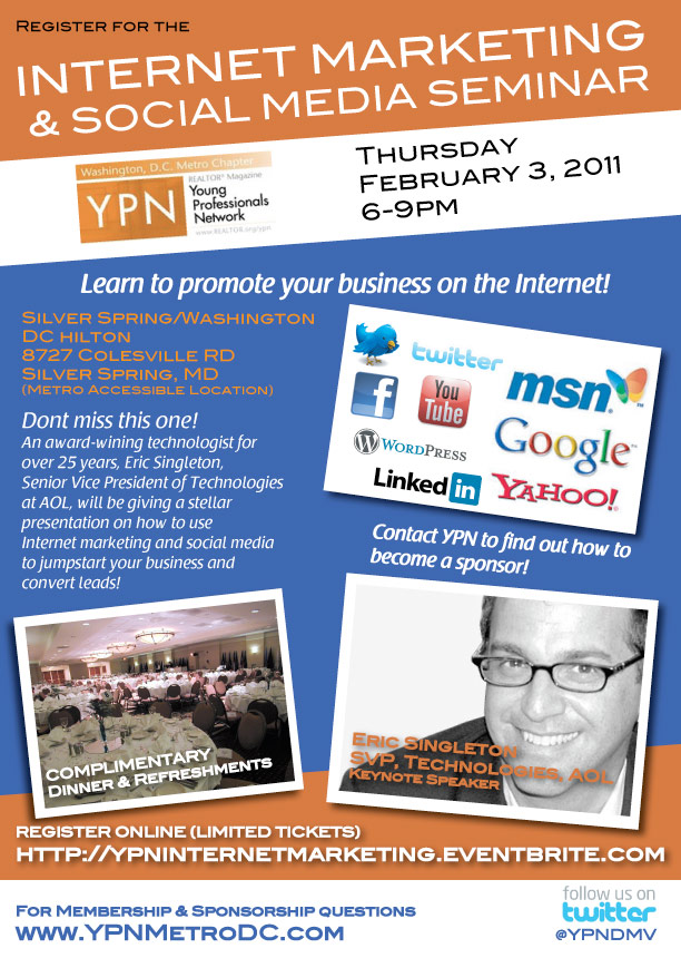 Internet Marketing & Social Media Flyer