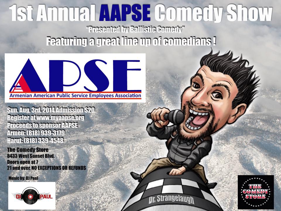1st Annual AAPSE Comedy Night