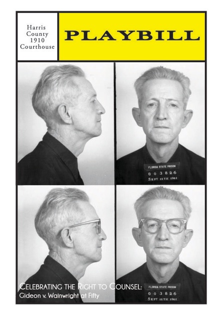 Gideon's Trumpet Brought to Life Playbill
