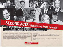 Second Acts: Recovering from Scandal Second Acts: Recovering from Scandal
