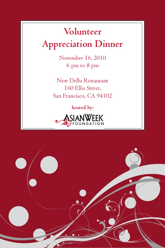 The AsianWeek Foundation invites you to join us in celebrating YOU and ... The AsianWeek Foundation invites you to join us in celebrating YOU and ...