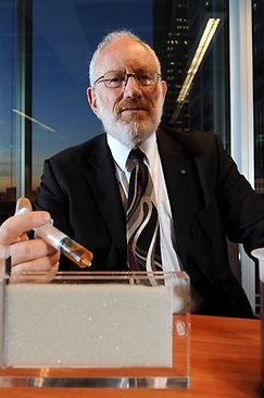 Prof Herbert E Huppert Photo by Dan Himbrechts, Source: The Australian