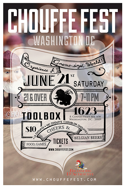 Chouffe Fest Washington D.C. eventbrite flyer