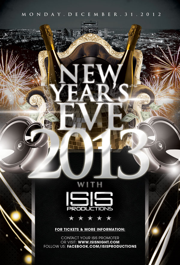 New Year's Eve 2013 with ISIS Productions